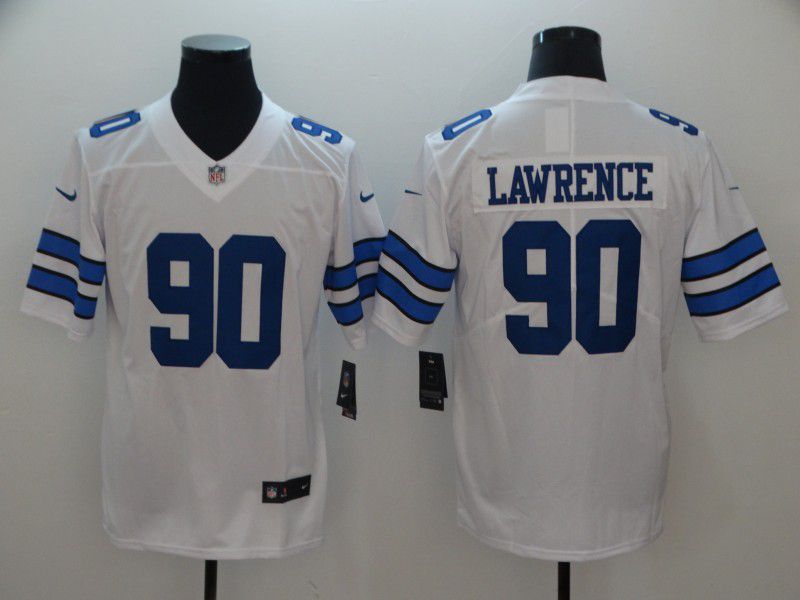 Men Dallas cowboys 90 Lawrence White Nike Vapor Untouchable Limited Playe NFL Jerseys